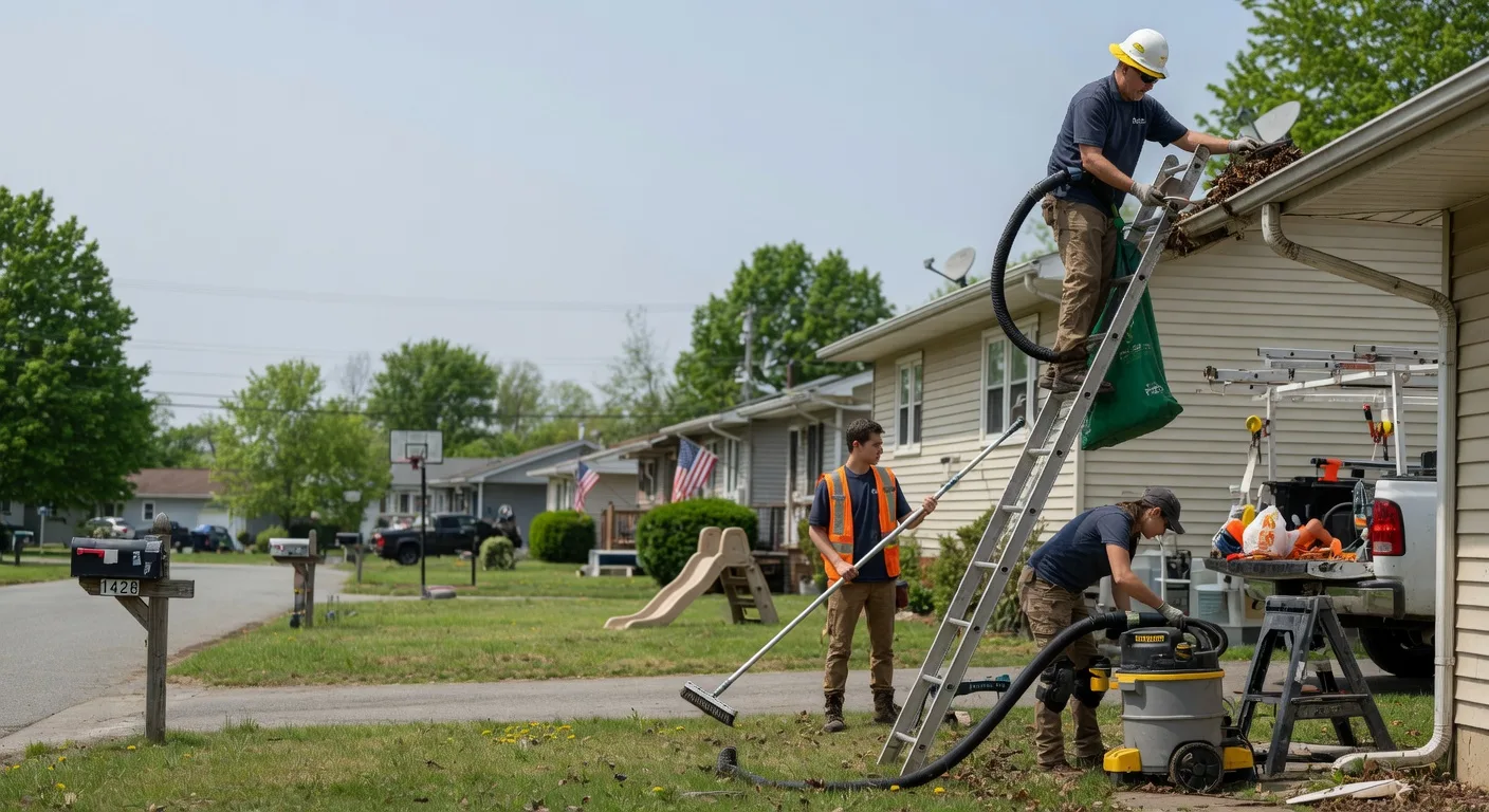 Gutter Installation in South Bloomingville, OH near me